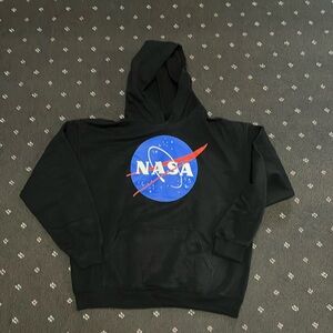 NASA back hoodie. Size large